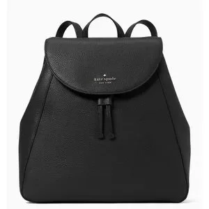 Kate Spade Leila Pebbled Large Laptop Backpack Kate Spade New York Leila Pebbled Leather Large Dome  main image 2